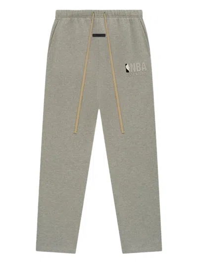 Essentials X Nba Drawstring Track Pants In Gray