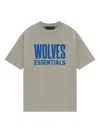 Essentials Fear Of God  Nba Minnestota Timberwolves T-shirt 'grey Blue' In Gray