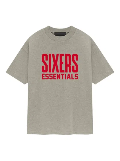 Essentials X Nba Philadelphia 76ers T-shirt In Gray