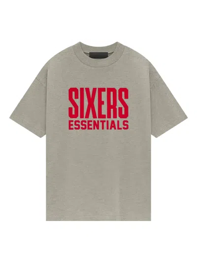 Essentials X Nba Philadelphia T-shirt In Gray