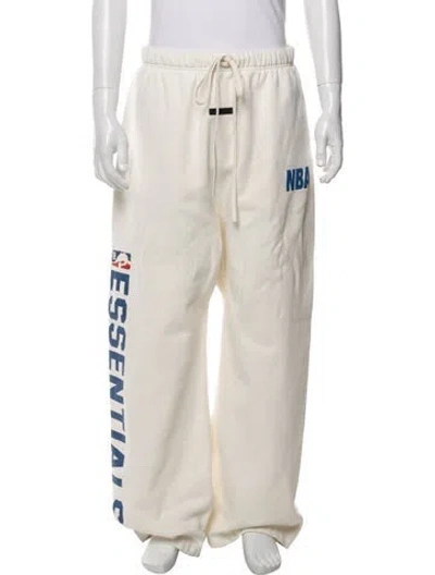 Pre-owned Essentials X Nba Sweatpants In Neutrals