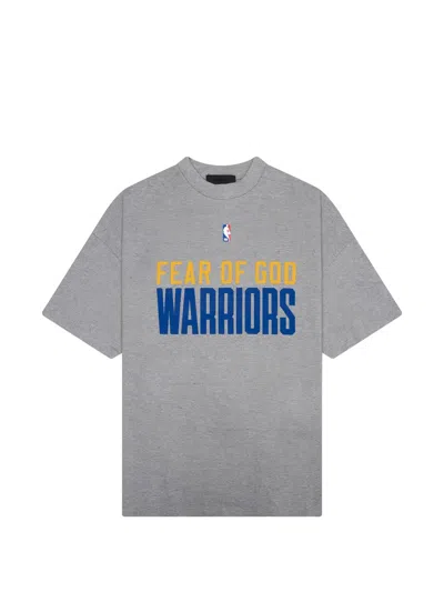 Essentials X Nba Warriors 90's Tee T-shirt In Gray