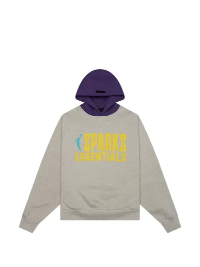 Essentials X Nba Women's Sparks Classic Hooded Hoodie In Gray