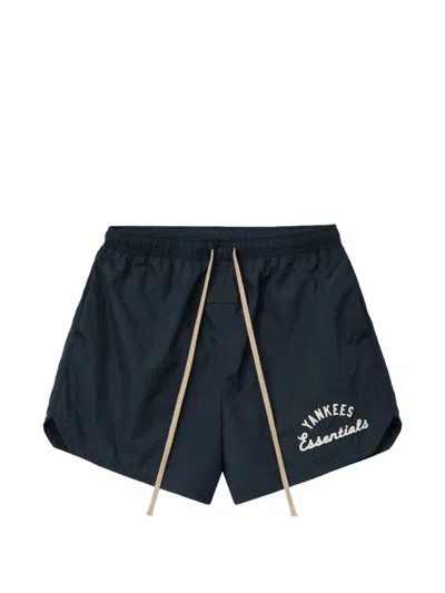 Essentials Yankees  Gym Shorts In Blue
