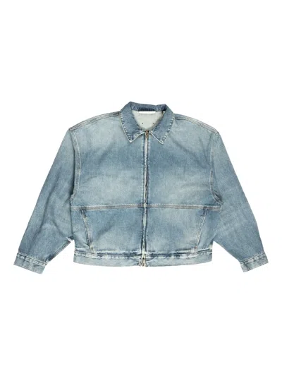 Essentials Zip-front Denim Jacket