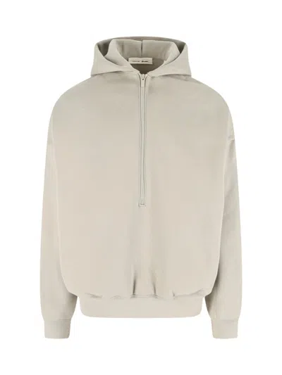 Essentials Zip Hoodie "property Lounge" In Multi