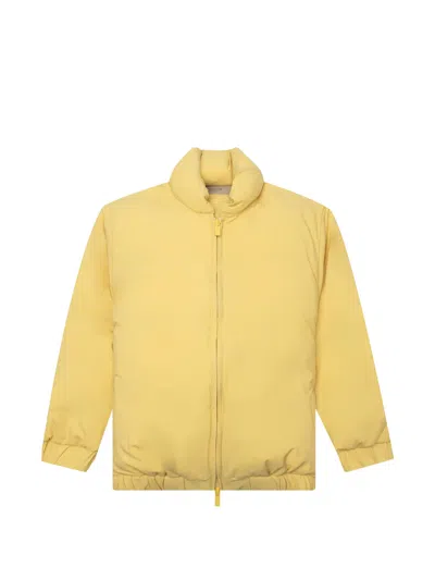 Essentials Kids' Zip Puffer Jacket In Yellow