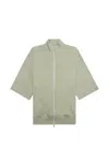 Essentials Zip Short-sleeve Sweatshirt In Multi
