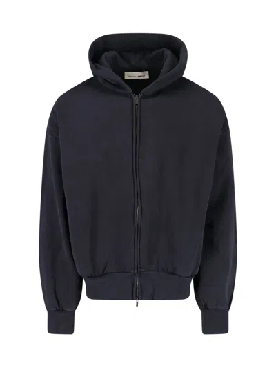 Essentials Zip Sweatshirt In Blue