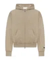 Essentials Classic Fit Fleece Zip-up Hoodie In Brown
