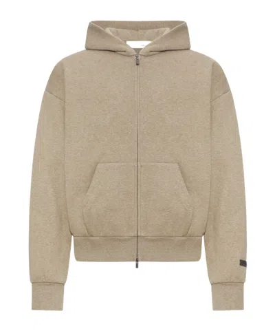 ESSENTIALS FLEECE ZIP-UP HOODIE