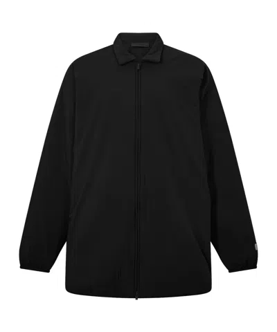 Essentials Zipper Casual Jacket In Black