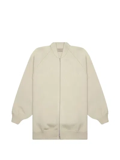 Essentials Zip-up Sweatshirt In Neutral