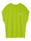 Essentiel Antwerp 99 Number-print Top In Green