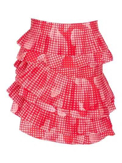 Essentiel Antwerp Asymetrical Layered Mini Skirt