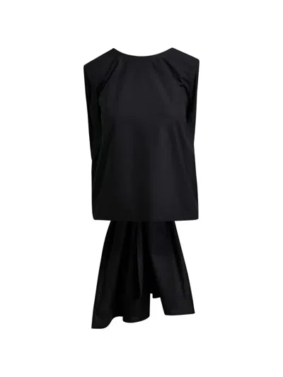 Essentiel Antwerp Back-tie Top In Black