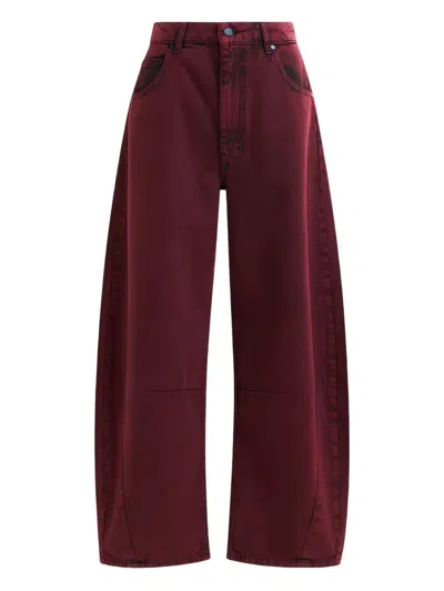 Essentiel Antwerp Balloon-leg Jeans In Brown