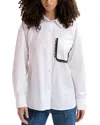 Essentiel Antwerp Get Embellished Shirt In White In White