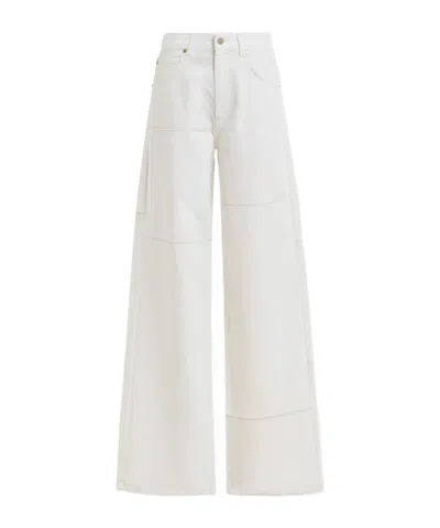 Essentiel Antwerp Belt-loop Jeans In White