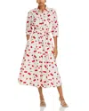 Essentiel Antwerp Hingy Midi Shirtdress In Off White