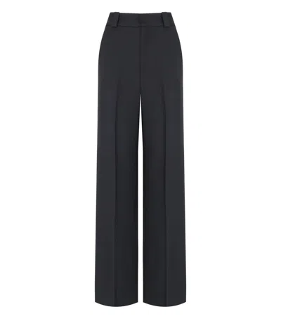 ESSENTIEL ANTWERP ESSENTIEL ANTWERP GHOUL BLACK WIDE LEG TROUSERS