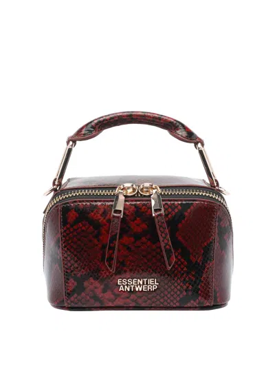 Essentiel Antwerp Mini Irona Handbag In Red