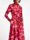 Essentiel Antwerp Coehlo Turtleneck Top In Cherry In Pink