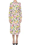 Essentiel Antwerp Crepè Shirt Dress In Multicoloured