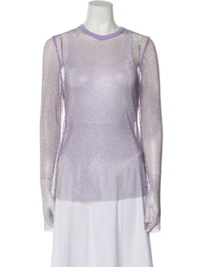 Pre-owned Essentiel Antwerp Crew Neck Long Sleeve Blouse