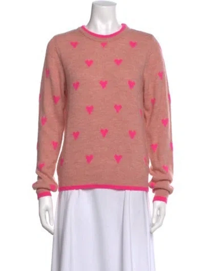 Pre-owned Essentiel Antwerp Crew Neck Sweater In Pink