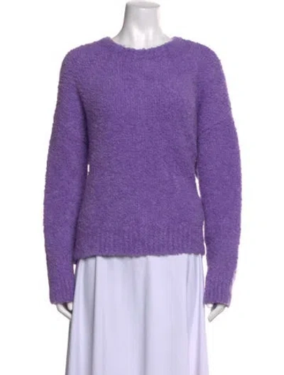 Pre-owned Essentiel Antwerp Crew Neck Sweater In Purple