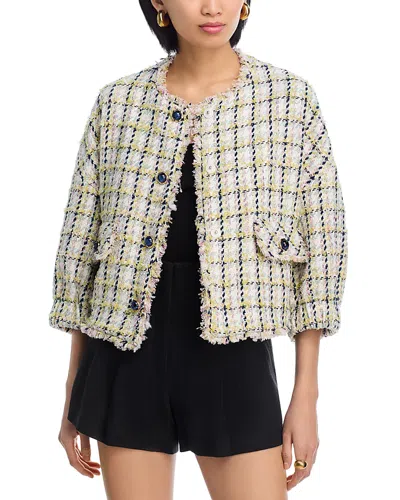 Essentiel Antwerp Cropped Jacket In Multi