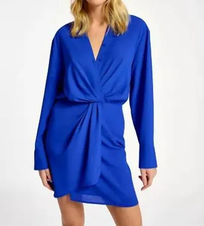 Essentiel Antwerp Dorsey Dress In Blue