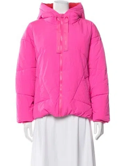 Pre-owned Essentiel Antwerp Down Jacket In Pink