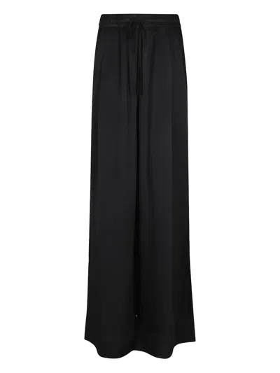 Essentiel Antwerp Drawstring Trousers In Black