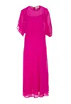 Essentiel Antwerp Hikart Maxi Dress In Pink