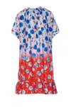 Essentiel Antwerp Heliotrope Mini Dress In Multicolour