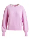 Essentiel Antwerp Embellished-neck Sweater In Pink