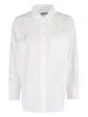 Essentiel Antwerp Embroidered Shirt In White