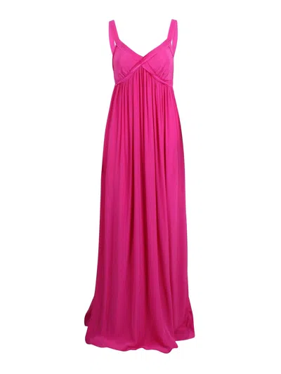Essentiel Antwerp Empire-style Babydoll Dress In Pink