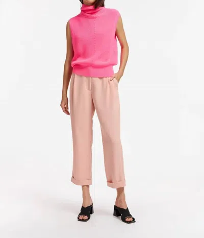 Essentiel Antwerp English Tapered-leg Pant In Vintage Pink