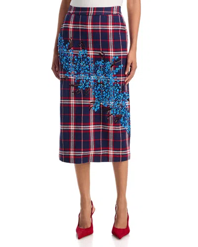 Essentiel Antwerp Essential Antwerp Kathee Embellished Midi Skirt In Multi