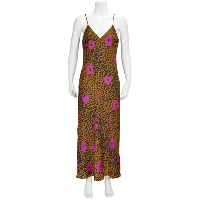 Essentiel Antwerp Essentiel Ladies Shelly Leopard Print Dress In Multicolor