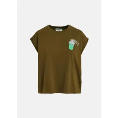 Essentiel Antwerp Faustina T-shirt In Green