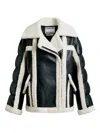 Essentiel Antwerp Faux-fur Jacket In Black