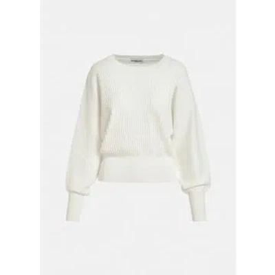 Essentiel Antwerp Favour Sweater In White