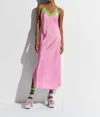 Essentiel Antwerp Feist Lace Trim Dress In Pink Blush In Pink