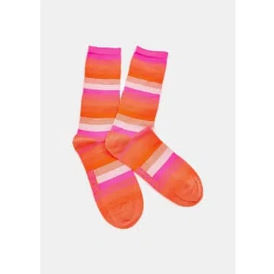 Essentiel Antwerp Flogo Socks In Pink