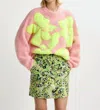 Essentiel Antwerp Floral Pullover Sweater In Multi