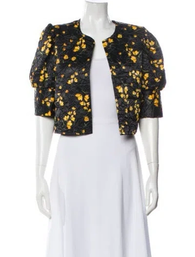 Pre-owned Essentiel Antwerp Floral Print Bolero In Multi